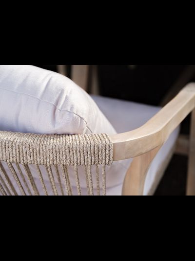 Обеденная группа из массива акации Rimini XL