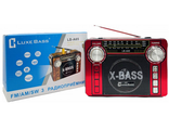 Радиоприемник  LB-A65  , Luxe Bass+USB+SD+фонарик+аккумулятор