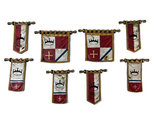 Banners set (painted)