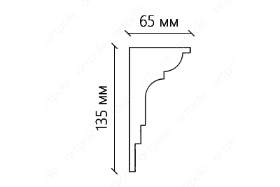 Карниз гладкий S3KT4
