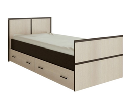 Кровать односпальная "Сакура" с выдвижными ящиками  (DiSaVi) 900