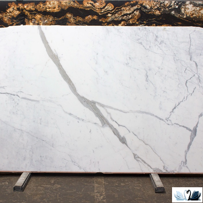 Керамогранит Creto Statvario Smart 80 х 160 см белый