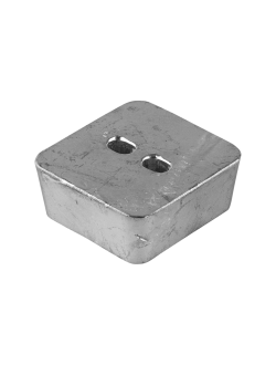 Цинковый анод Tecnoseal 02453 58x61x25мм для двигателей Kamewa Jet FF375S/FF550/A40 series