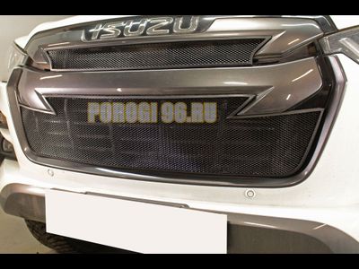 Защита радиатора Isuzu D-Max 2019- black низ