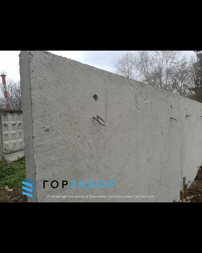 Монтаж под ключ бетонного забора