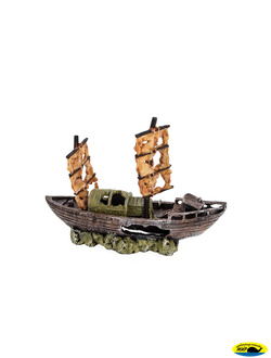 CН 2325 Затонувший парусник 340*150*240