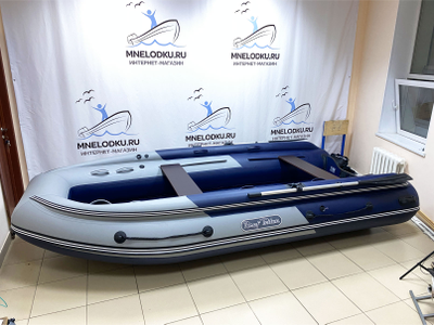 Моторная лодка REEF TRITON 400 S-MAX интегрированный фальшборт - MNELODKU.RU