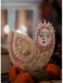 Брошь "Гамаюн"