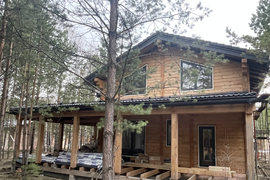 Строительство домов из клеенного/профилированного