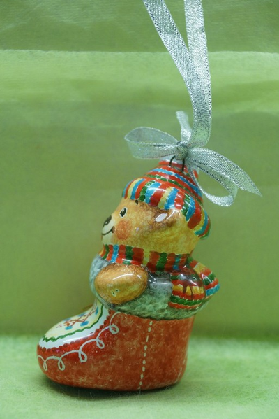 Медведь в валенке