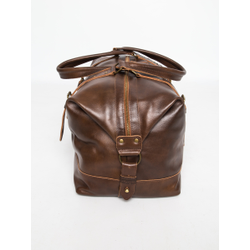 Кожаная дорожная сумка Campora Premium sienna (арт. 
4019-63)