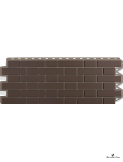 Кирпич Клинкерный  420*1130 мм Коричневый