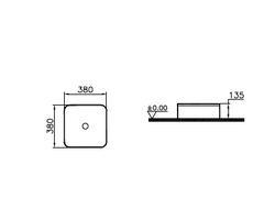 Детская ступенька VitrA Nest Trendy, 38 см, цвет натуральная древесина, 56196