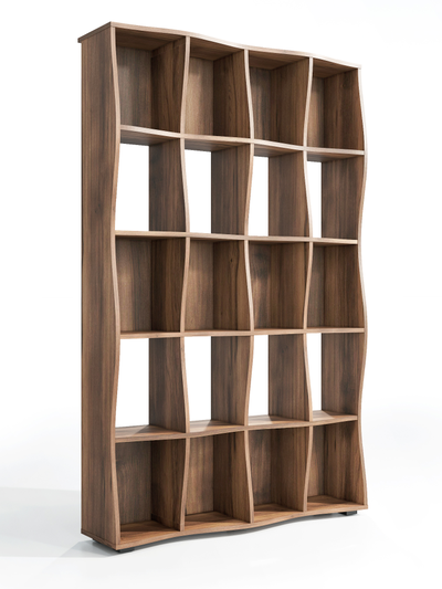 Стеллаж КОНТЕМПО КТ-01 Дуб Барокко янтарный