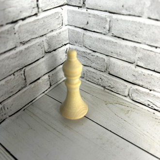 Фигура малая 60*20 мм заготовка деревянная для росписи