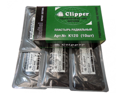 CLIPPER НАБОР ЗАПЛАТ K120 кордовые для боковых порезов 76*125мм (2 слоя корда) (10шт.)