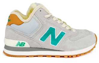 New balance 574 Высокие серые зимние (38, 39)