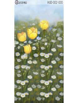 Фотофон «Желтые маки»