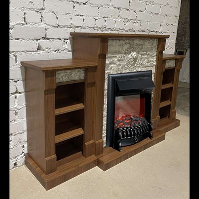 Электрокамин Гамбург NT M6 с очагом Fobos