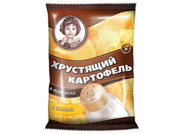 Хрустящий картофель с солью (Девочка) 40г
