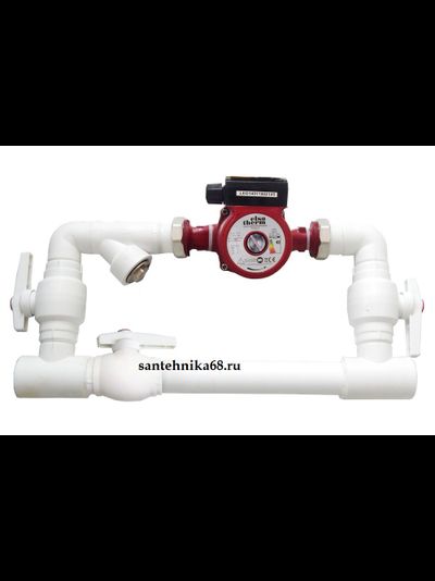 Байпас 32, 40, 50 полипропиленовый на американках для котла