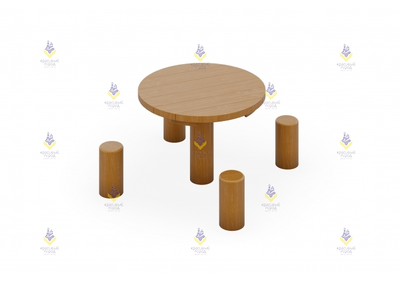 1438.5 Столик со стульчиками «Эко»