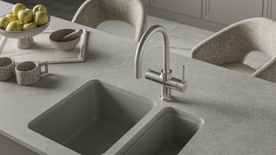 Система мгновенного кипячения воды с газацией и охлаждением 5в1 AQUAHOT MONTBLANC BN (нержавеющая сталь)