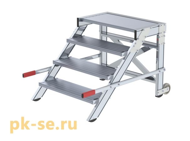 Лестница в кузов газели