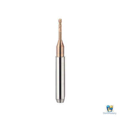 Фрезы для обработки титана (Ti) и кобальто-хрома (CoCr) диаметрами 1.0–3.0 мм с хвостовиками 4 и 6 мм — совместимы со станками ARUM для CAD/CAM металлообработки