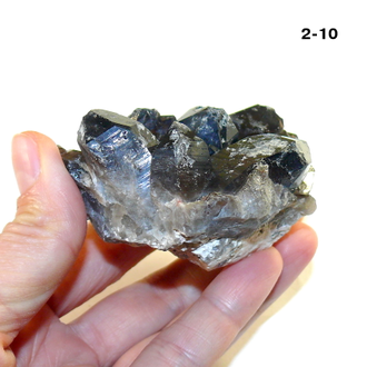 Раухтопаз натуральный (друза) Казахстан №2-10: 116г - 68*48*38мм