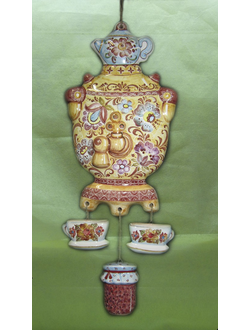 Самовар с подвесами