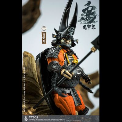 Жук-самурай с топором - Коллекционная ФИГУРКА 1/12 scale Samurai Beetle Brave Airo (CT002) - CROWTOYS