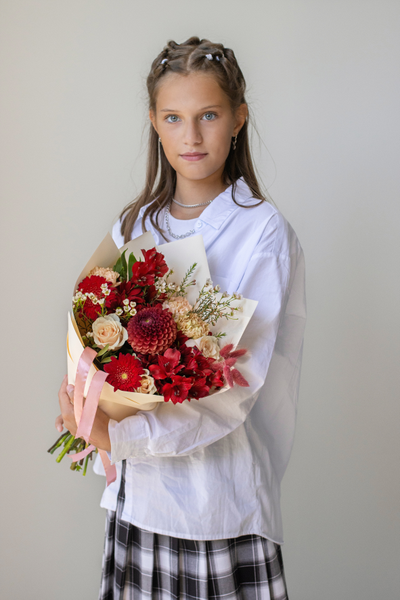 БУКЕТ ДЛЯ УЧИТЕЛЯ № 855