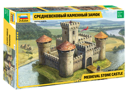 Сборная модель: (Звезда 8512) Средневековый каменный замок