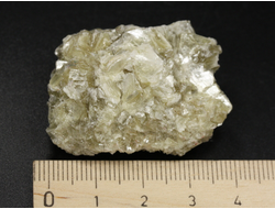 Мусковит, необработанный "дикий" образец, Бразилия (39*31*19 мм, 27 г) №36378