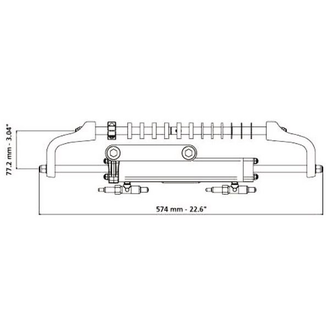 Комплект гидравлической системы управления Ultraflex GoTech-OBF 42634G для моторов до 115 л.с.