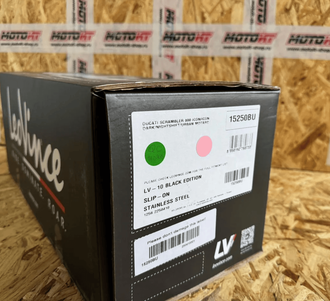 Глушитель LEOVINCE LV-10 BLACK 15250BU