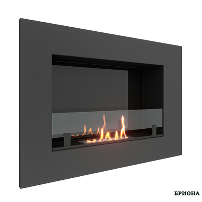 Биокамин в нишу  GRAND 900 LITE Стекло + Стемалит
