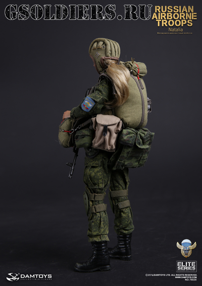 Российская десантница - Коллекционная фигурка 1/6 RUSSIAN AIRBORNE TROOPS NATALIE (78035) - DAMToys