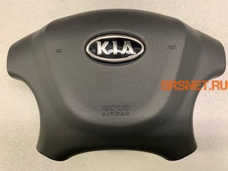 Восстановление внешнего вида (крышки) подушки безопасности водителя Kia Sportage 2004-2009