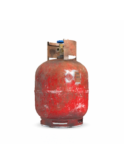 камины Пропановый газовый баллон маленький