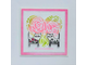 Трафарет "Розовое сердце", 11х11 см