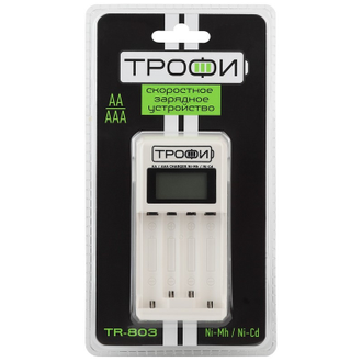 Зарядное устройство Трофи TR-803 4 слота AA/AAA 6/24/720 C0031281