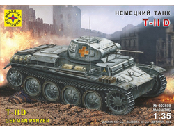 Сборная модель: (Моделист 303508) Немецкий  танк Т II D