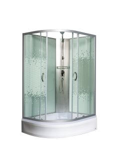 Душевая кабина Мономах Б/К 120/90/24 МЗ R без крыши