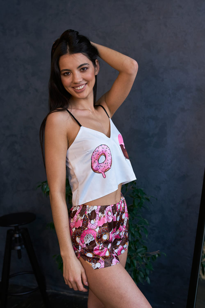 Шелковая пижама "Sweety"