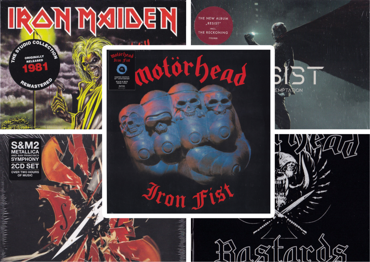 Motorhead, Within Temptation, Metallica And San Francisco Symphony, Iron Maiden