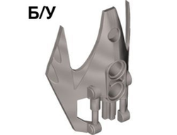 ! Б/У - Bionicle Shoulder Armor, Vorox, Flat Silver (64272 / 6016585) - Б/У