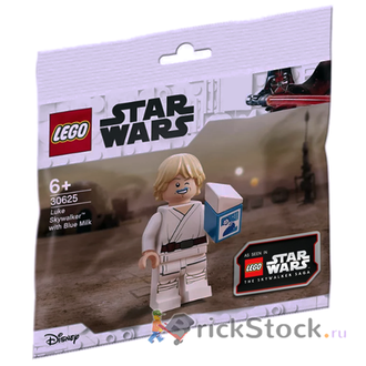 # 30625 Минифигурка «Люк Скайуокер с Голубым Молоком» / “Luke Skywalker with Blue Milk” Minifigure (Polybag 2022)