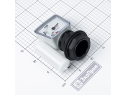 Указатель уровня жидкости механический с комплектом креплений